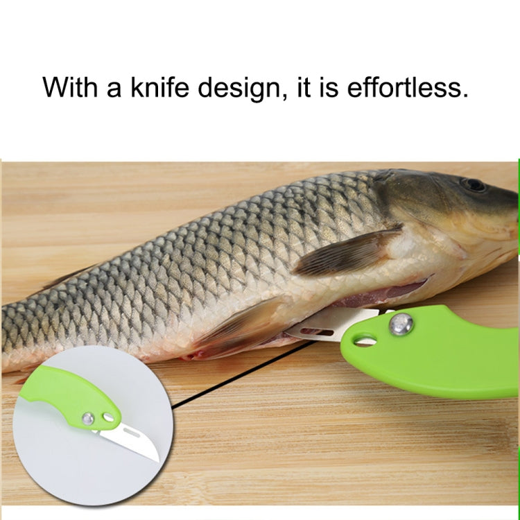 2 Unidades Raspador de Peixe Essencial de Cozinha Faca para Escamar Peixe com Tampa, 20x5,2cm Rosa, 20x5,2cm Verde, 20x5,2cm Azul