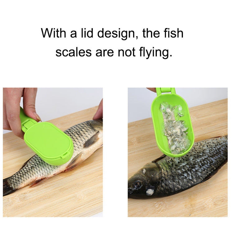 2 Unidades Raspador de Peixe Essencial de Cozinha Faca para Escamar Peixe com Tampa, 20x5,2cm Rosa, 20x5,2cm Verde, 20x5,2cm Azul
