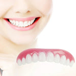 Aparelho de Clareamento Simulado em Silicone, Confortável e Flexível, Dentes Curvos, Ferramentas de Beleza para Dentaduras, Comprimento: 7cm