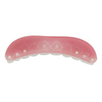 Aparelho de Clareamento Simulado em Silicone, Confortável e Flexível, Dentes Curvos, Ferramentas de Beleza para Dentaduras, Comprimento: 7cm