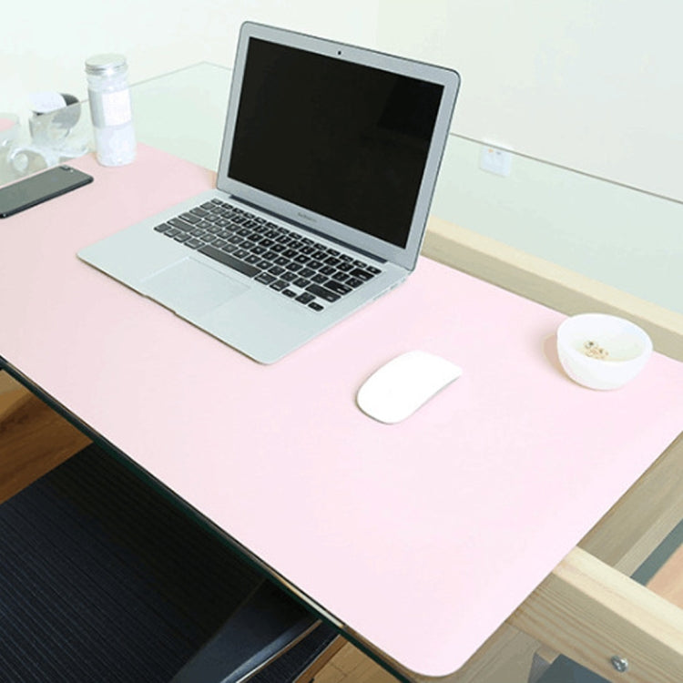Multifunction Business Double Sided PU Leather Mouse Pad Keyboard Pad Table Mat Computer Desk Mat, Size: 120 x 60cm, Size: 120 x 60cm(Black Red), Size: 120 x 60cm, Size: 120 x 60cm(Green + Silver), Size: 120 x 60cm(Blue + Yellow)