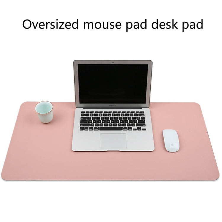 Tapete de Mesa para Teclado e Rato em Pele PU Multifuncional para Escritório, Tamanho: 60 x 30cm, Tamanho: 60 x 30cm(Azul Bebé), Tamanho: 60 x 30cm(Abricó), Tamanho: 60 x 30cm(Preto), Tamanho: 60 x 30cm(Rosa), Tamanho: 60 x 30cm(Verde)