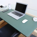 Tapete de Mesa para Teclado e Rato em Pele PU Multifuncional para Escritório, Tamanho: 60 x 30cm, Tamanho: 60 x 30cm(Azul Bebé), Tamanho: 60 x 30cm(Abricó), Tamanho: 60 x 30cm(Preto), Tamanho: 60 x 30cm(Rosa), Tamanho: 60 x 30cm(Verde)