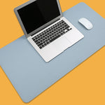 Tapete de Mesa para Teclado e Rato em Pele PU Multifuncional para Escritório, Tamanho: 60 x 30cm, Tamanho: 60 x 30cm(Azul Bebé), Tamanho: 60 x 30cm(Abricó), Tamanho: 60 x 30cm(Preto), Tamanho: 60 x 30cm(Rosa), Tamanho: 60 x 30cm(Verde)