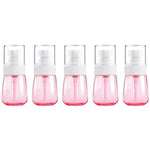5 PCS Frascos de Plástico para Viagem, à Prova de Fugas, Acessórios Portáteis para Viagem, Frascos Pequenos, 30ml, 30ml