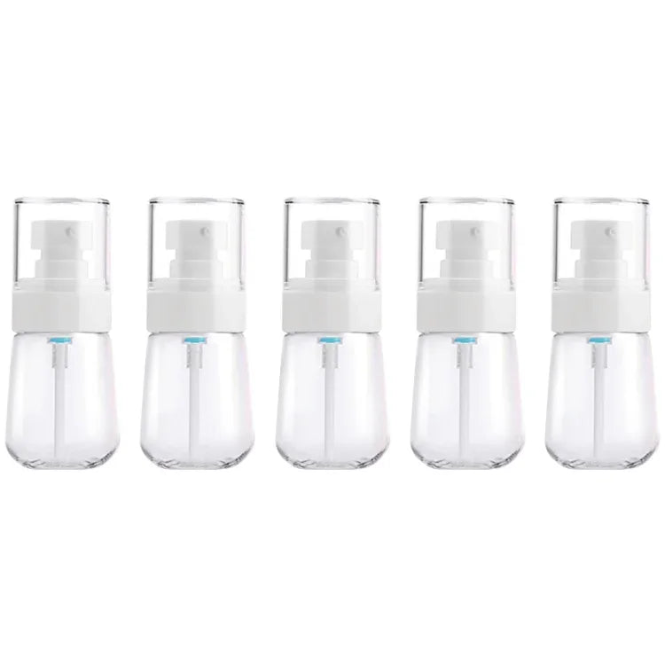 5 PCS Frascos de Plástico para Viagem, à Prova de Fugas, Acessórios Portáteis para Viagem, Frascos Pequenos, 30ml, 30ml