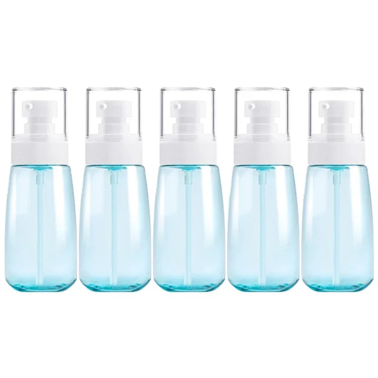 5 PCS Frascos de Plástico para Viagem, à Prova de Fugas, Acessórios Portáteis para Viagem, Frascos Pequenos, 60ml, 60ml