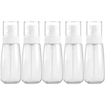 5 PCS Frascos de Plástico para Viagem à Prova de Fugas, Acessórios Portáteis para Viagem, Frascos Pequenos, 100ml, 100ml