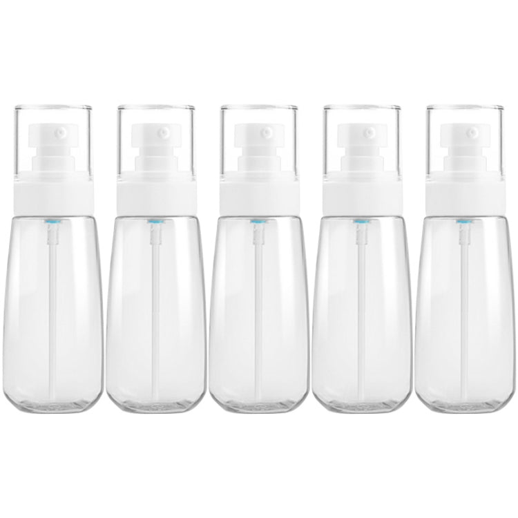 5 PCS Frascos de Plástico para Viagem à Prova de Fugas, Acessórios Portáteis para Viagem, Frascos Pequenos, 100ml, 100ml