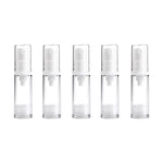 5 PCS Frascos de Bomba a Vácuo Portáteis Airless Frascos de Spray de Perfume com Névoa Fina, 5ml, 5ml