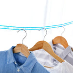 10 PCS Cordas para Varal à Prova de Vento para Uso Exterior, Interior, Casa, Viagem, Campismo e Secagem de Roupa, Comprimento: 3m, Entrega de Cor Aleatória, 1333 Comprimento: 3m