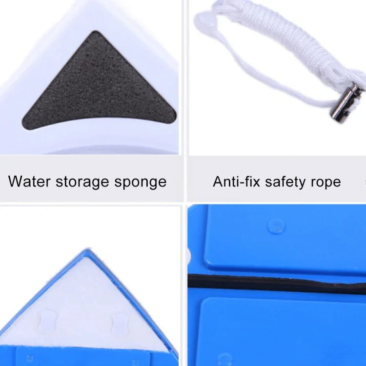 Escovas de Limpeza para Limpador de Vidros de Duplo Lado Útil, Faixa Aplicável: Vidro de 3-8mm, Limpador de Vidro 3-8mm