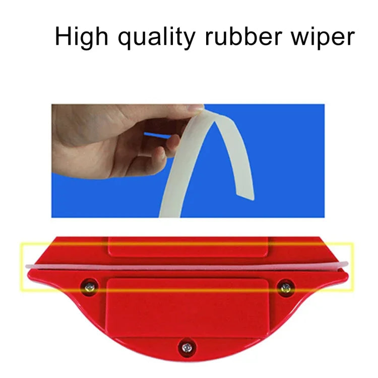 Escovas de Limpeza para Limpador de Vidros de Duplo Lado Útil, Faixa Aplicável: Vidro de 3-8mm, Limpador de Vidro 3-8mm