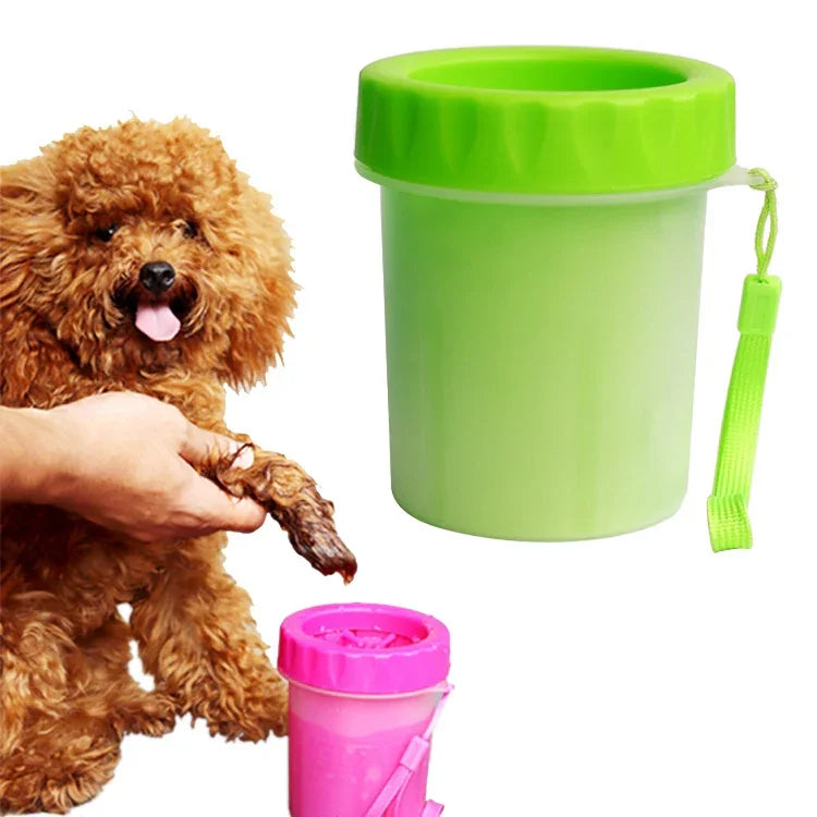 Produtos Antissépticos para Animais Copo de Limpeza para Lavar Pés em Silicone Tamanho: S