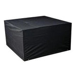 Capa Protetora Impermeável Anti-UV e Anti-Pó em Tecido Oxford 210D para Mesa e Cadeiras Dobráveis, Capa para Conjunto de Mobiliário de Exterior, Tamanho: 213*132*74cm (Preto), Tamanho: 213*132*74cm