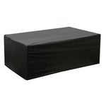 Capa Protetora para Mesa e Cadeiras Dobráveis em Tecido Oxford 210D Resistente a UV, À Prova de Água e Poeira para Conjunto de Mobiliário Exterior, Tamanho: 270*180*89cm (Preto), Tamanho: 270*180*89cm