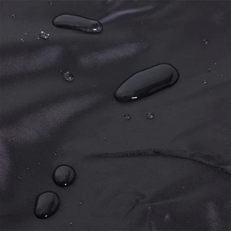 Capa Protetora para Mesa e Cadeiras Dobráveis em Tecido Oxford 210D Resistente a UV, À Prova de Água e Poeira para Conjunto de Mobiliário Exterior, Tamanho: 270*180*89cm (Preto), Tamanho: 270*180*89cm
