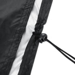 Capa Protetora Dobrável para Churrasco em Tecido Oxford 210D Resistente à Água, Poeira e UV, para Gás, Carvão e Elétrico, Tamanho: 145*61*117cm (Preto), Tamanho: 145*61*117cm