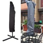 Capa Protetora para Guarda-sol Dobrável de Exterior em Tecido Oxford 210D Anti-UV, Tamanho: 57*48*25cm (Preto)