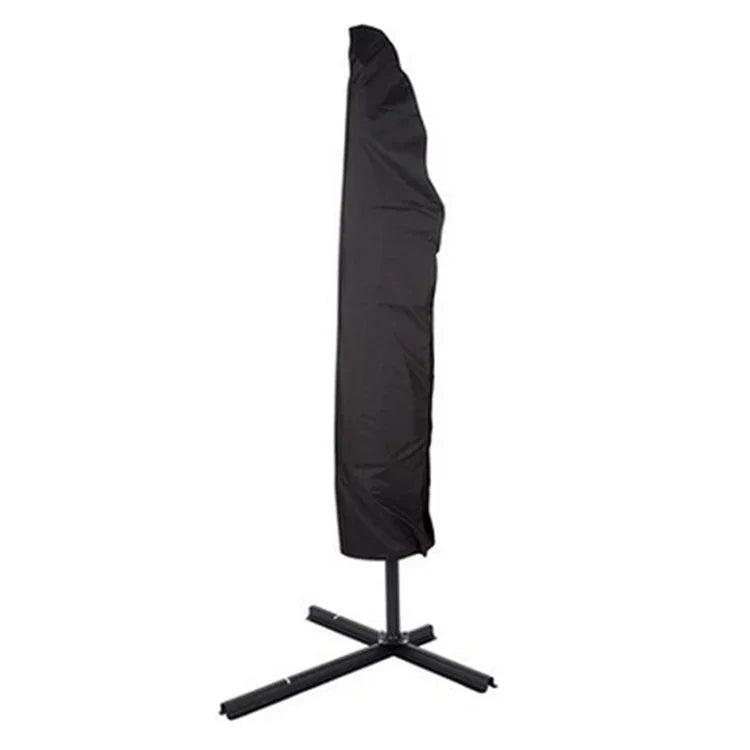 Capa Protetora para Guarda-sol Dobrável de Exterior em Tecido Oxford 210D Anti-UV, Tamanho: 57*48*25cm (Preto)