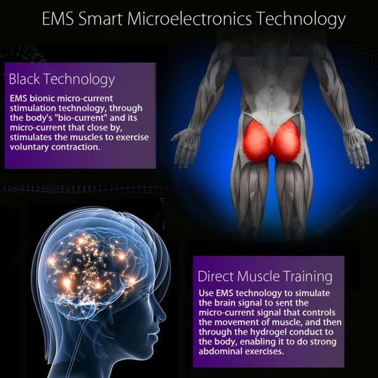 Massajador Inteligente Multifuncional para Ancas, Treinador de Ancas, Adesivo para Glúteos, Adesivo para Glúteos