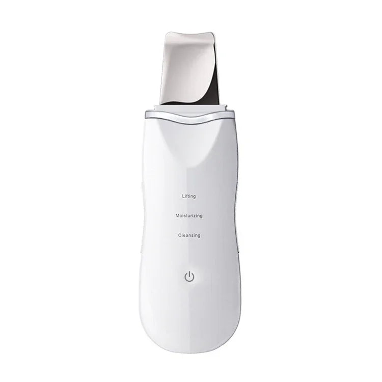 Máquina de Limpeza Facial por Vibração Ultrassónica 2W, Removedor de Pele Morta, Instrumento de Beleza Facial