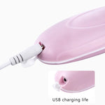 Instrumento de Beleza Facial de Limpeza Eletrónica USB 1.2W, Escova de Limpeza Facial para Poros, Nariz e Cravos, 6 em 1