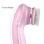 Instrumento de Beleza Facial de Limpeza Eletrónica USB 1.2W, Escova de Limpeza Facial para Poros, Nariz e Cravos, 6 em 1