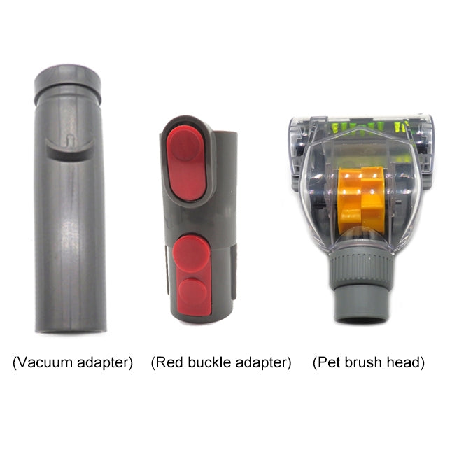 Kit de Cabeça de Sucção Anti-ácaros 3 em 1 para Ferramenta Manual XD994 D928 D931 D923 para Aspirador Dyson V6 / V7 / V8 / V10, XD994