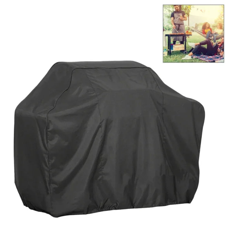 Saco protetor quadrado para churrasco à prova de água, poeira e UV exterior em tecido Oxford 210D, para grelhador a carvão, Tamanho: 100x60x150cm, Tamanho: 100x60x150cm