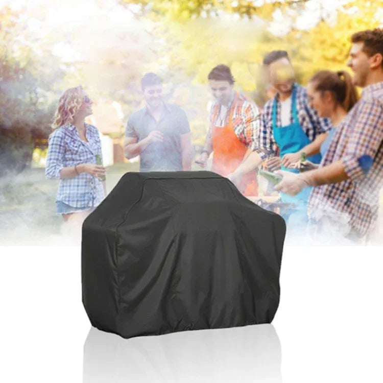Saco protetor quadrado para churrasco à prova de água, poeira e UV exterior em tecido Oxford 210D, para grelhador a carvão, Tamanho: 100x60x150cm, Tamanho: 100x60x150cm