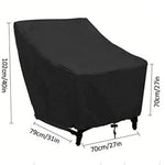 Saco protetor para conjunto de móveis de mesa dobrável e cadeiras à prova de água e poeira em tecido Oxford, Tamanho: 102x79x70cm, Tamanho: 102x79x70cm