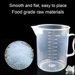 Frasco de Plástico PP de Secção Fina de 1000ml, Copo Medidor Digital Cilíndrico com Escala, Ferramentas de Laboratório