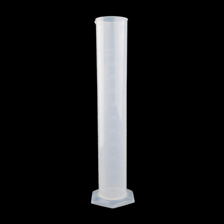 Cilindro de Medição Graduado com Bico em Plástico PP 1000mL com Base Hexagonal, 1000ml