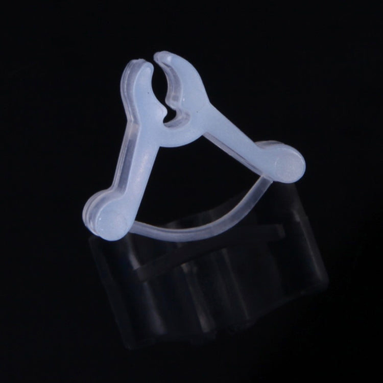 100 Peças de Clips de Enxertia de Plástico para Jardinagem, Clips Transparentes para Enxertia de Plantas, Clips para Enxertia de Tomate, Clips para Enxertia de Plantas