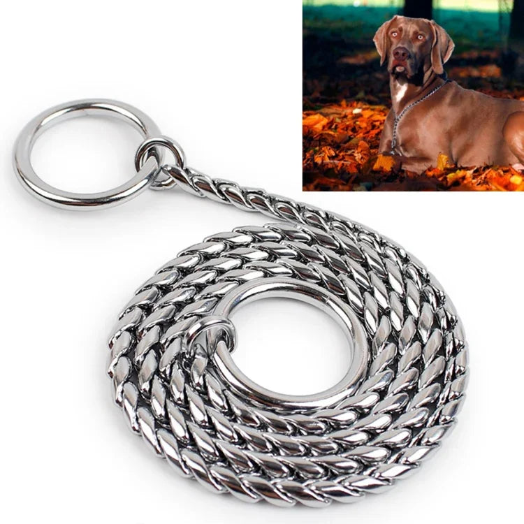 Corrente P para Animais 60cm Coleiras para Animais Correia de Pescoço para Cão Colar de Cobra Corrente para Cão, 60cm