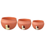 Vasos de Flores de Plástico Suspensos Vasos Suspensos Vaso de Flores com Corrente Suspensa, Tamanho Grande: 24 x 18cm, Entrega de Cor Aleatória, Tamanho Grande