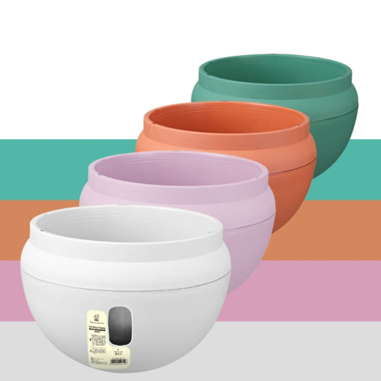 Vasos de Flores de Plástico Suspensos Vasos Suspensos Vaso de Flores com Corrente Suspensa, Tamanho Grande: 24 x 18cm, Entrega de Cor Aleatória, Tamanho Grande