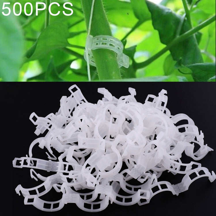 500 PEÇAS Clipe de Fixação de Plástico 25mm Clipe para Pendurar Guindaste Clipe para Fixar Plantas de Videira, 500 PEÇAS