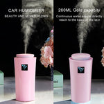 Pequeno-3 Medidor de Humidade de 2W com Humidificador e Luz Noturna LED, Capacidade do Reservatório de Água: 260ml