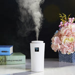 Pequeno-3 Medidor de Humidade de 2W com Humidificador e Luz Noturna LED, Capacidade do Reservatório de Água: 260ml