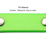 Trela 2 em 1 Antienrosco para Cães em TPU, Corda de Tração Dupla para Passeio, Comprimento: 25 cm, 2 em 1 (Vermelho)