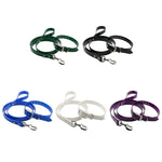 Coleira com Corda de Tração Telescópica para Cães em TPU com Pegador para Trela, Tamanho: S, Comprimento da Corda: 120 cm, Tamanho da Coleira: 40 cm
