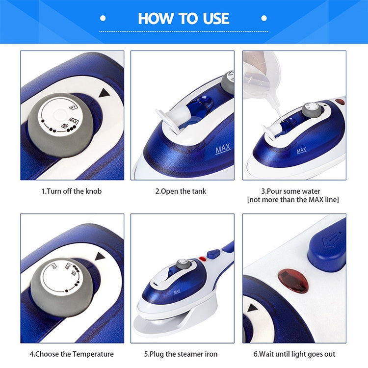 Vaporizador Manual Multifuncional para Uso Doméstico, Portátil para Viagem, Máquina de Vapor Quente com Fundo Cerâmico, Escova de Flanela, Escova de Cabelo e Copo Medidor, Ficha US, Ficha US Roxo