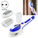 Vaporizador Manual Multifuncional para Uso Doméstico, Portátil para Viagem, Máquina de Vapor Quente com Fundo Cerâmico, Escova de Flanela, Escova de Cabelo e Copo Medidor, Ficha EU, Ficha EU Roxo, Ficha EU Azul