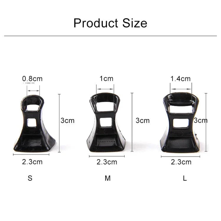 5 Pares de Protetores Antiderrapantes em PVC para Sapatos de Salto Alto, Tamanho: M, Envio de Cor Aleatória, Tamanho: M