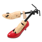 Alargador de sapatos unissexo em madeira de pinho com suporte fixo, Tamanho: L (42-46)