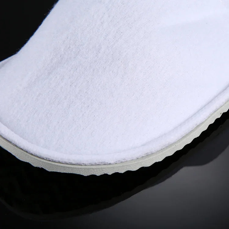 10 pares de chinelos descartáveis portáteis para hotel, comprimento: 26cm, chinelos