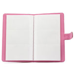 Padrão de Flamingo Rosa Álbum de Fotos Exquisito de 32 Páginas Tipo Inserção Criativa DIY PU Mini 3 polegadas para Polaroid, Flamingo Rosa