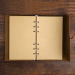 Caderno de Viagem de Folhas Soltas com Padrão Retro Criativo de Folhas de Outono, Tamanho: M, M